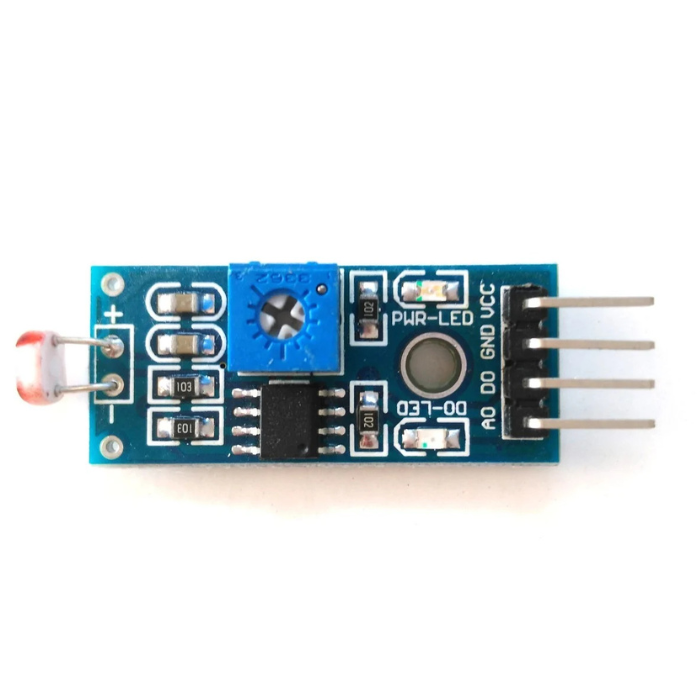 LM393 LDR Light Sensor Module 3.3V-5V Digital/Analog Output for Arduino Projects