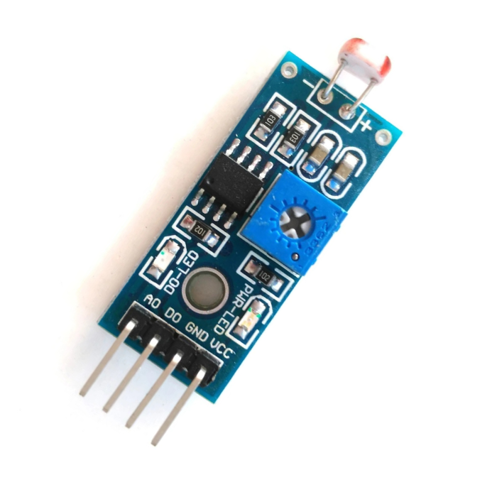 LM393 LDR Light Sensor Module 3.3V-5V Digital/Analog Output for Arduino Projects