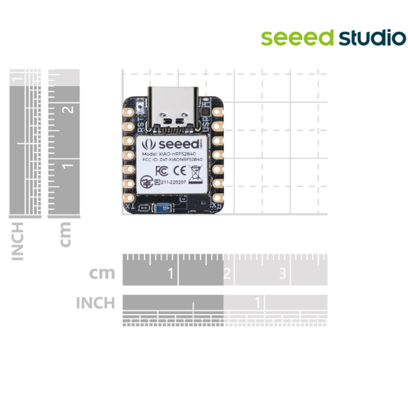 Seeed Studio XIAO Nordic nRF52840 Sense Module