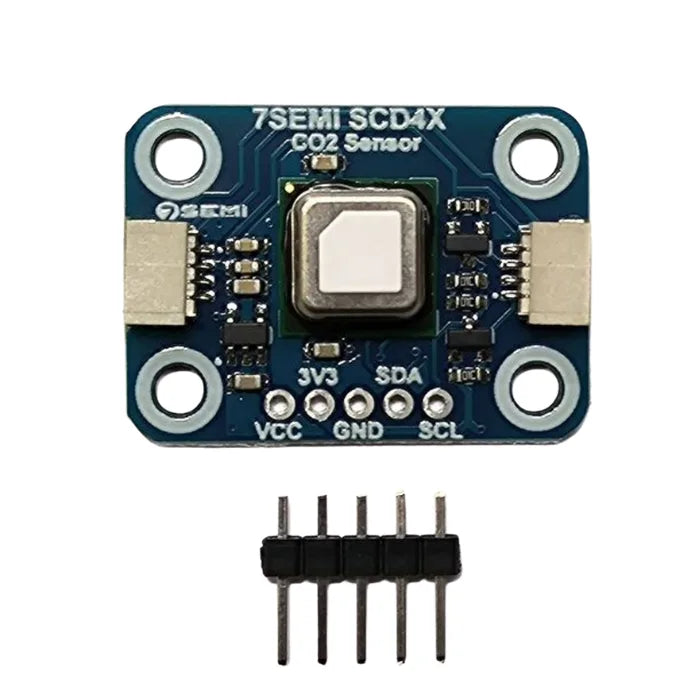 SCD41 High Accuracy CO2 Temperature and Humidity Sensor Breakout I2C - 7Semi