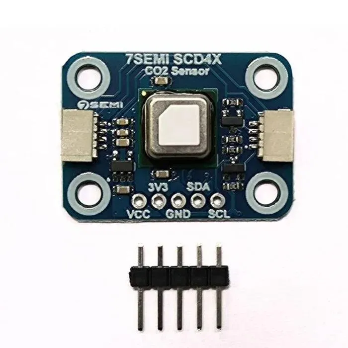SCD41 High Accuracy CO2 Temperature and Humidity Sensor Breakout I2C - 7Semi