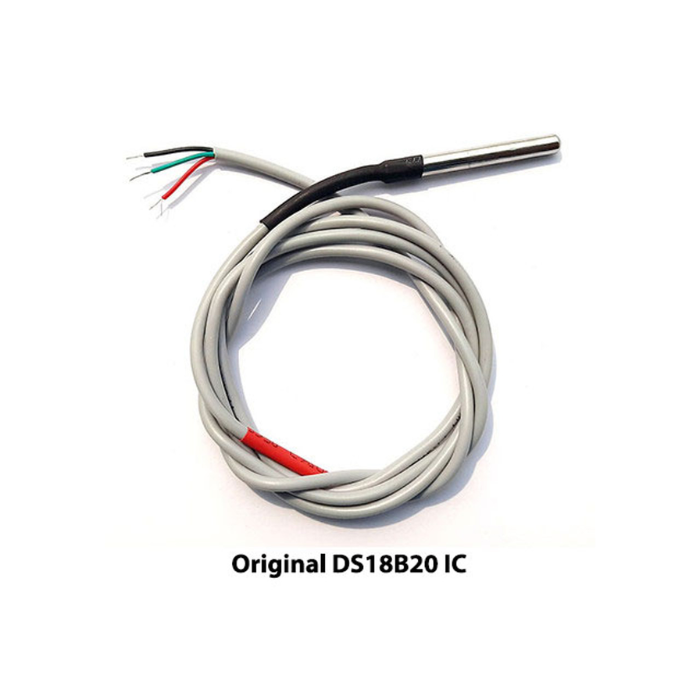 DS18B20 Waterproof Temperature Sensor Probe 1m Range -7Semi