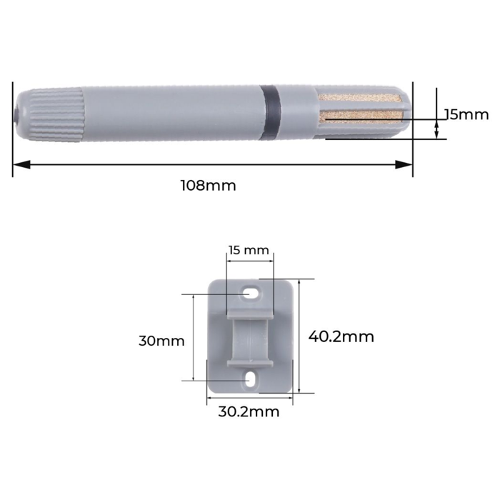 Seeed Studio Industrial RS485 MODBUS Temperature & Humidity Sensor -40°C to +80°C, 0–100% RH for IoT Monitoring
