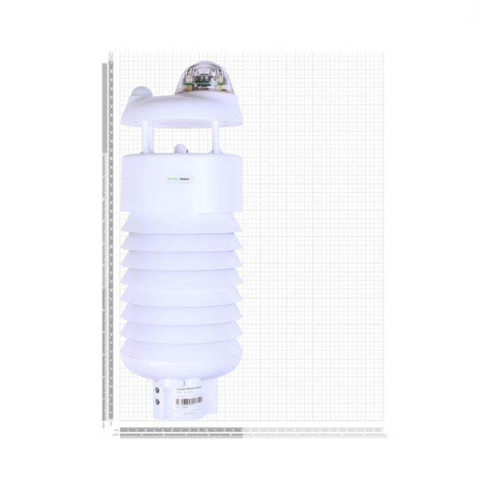 SenseCAP S1000 V2 Weather Sensor – 10-in-1 Environmental Sensor with CO₂, PM2.5, PM10 Monitoring -Seeed Studio