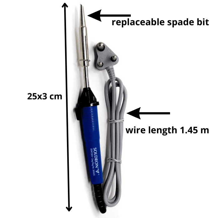 Soldron SES-P-3500 35W 230V Soldering Iron for Electronics - Buy in India