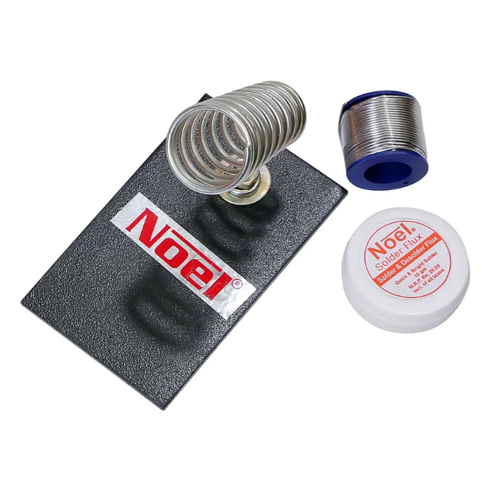 Noel 5 IN 1 25W Soldering Iron Kit Gold - Electronics Tool for Hobbyists & Engineers
