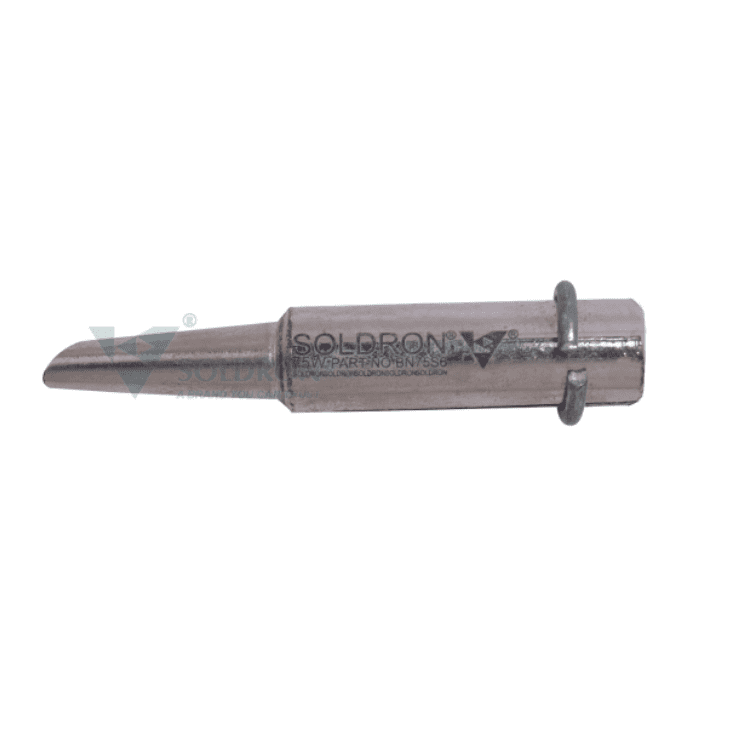 Soldron 75W Spade BN75S6 Nickel Plated Soldering Iron Bit
