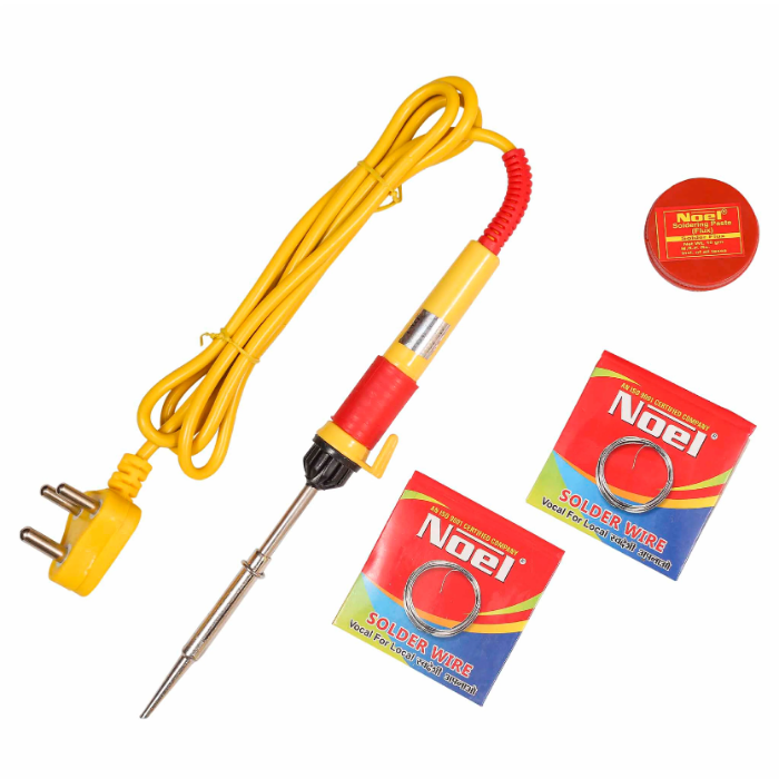 Noel 3 in 1 Soldering Iron Kit 25W Gold