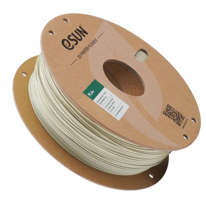 eSun PLA+ 1.75mm 3D Printing Filament 1kg Light Khaki - High-Strength Filament for Reliable Printing