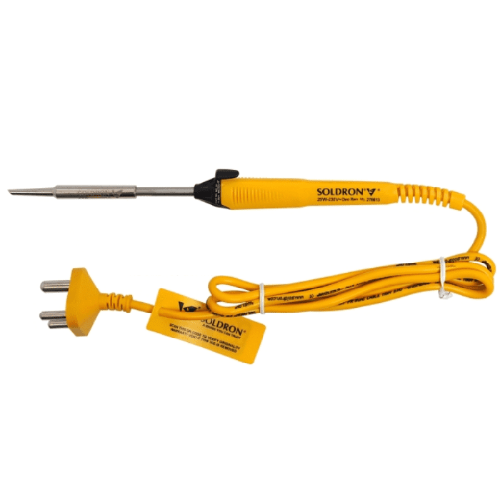Soldron 25W 230V Soldering Iron for Electronics & PCB Work - Buy Online in India