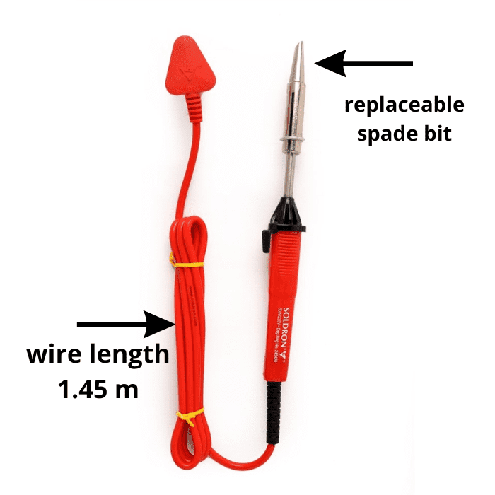 SOLDRON SES-P-3543 50W Soldering Iron - PCB & Electronics Repair