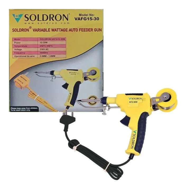 Soldron Auto Feeder Gun 15-30W 230V