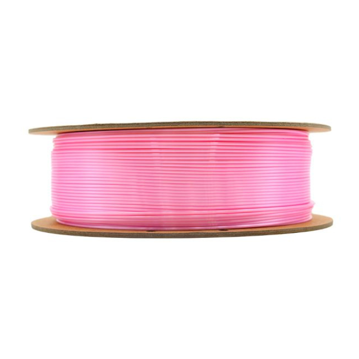 eSun 1.75mm Silk PLA Filament 1kg Pink - 3D Printer Filament for Glossy Prints