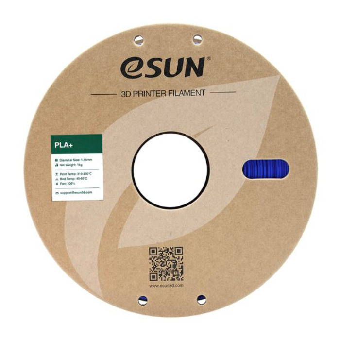 eSun PLA+ 3D Printing Filament 1.75mm 1kg Blue Color