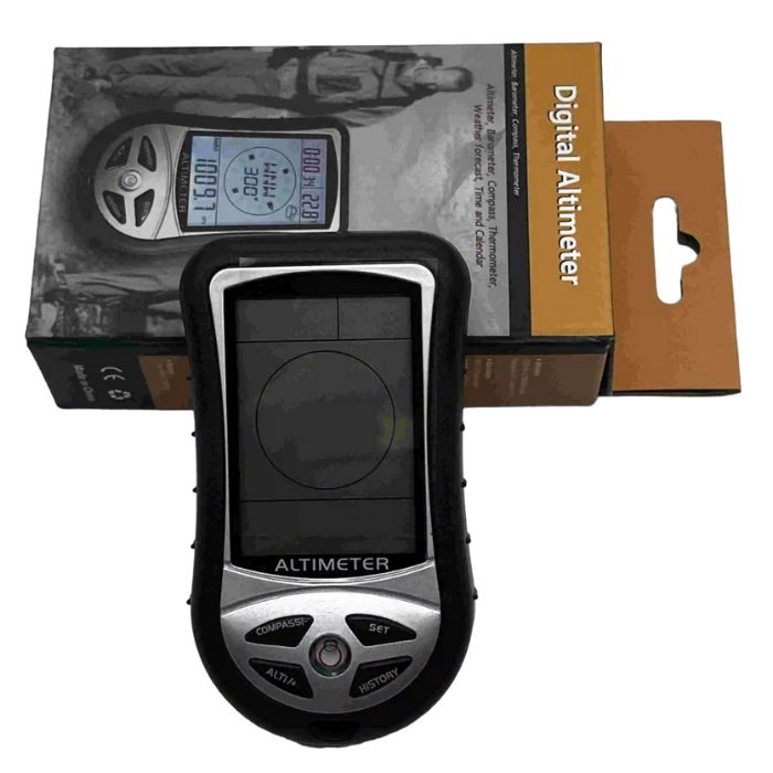 Iotcart SES-P-3582 8-in-1 GPS Compass Altimeter Watch - Outdoor Navigation