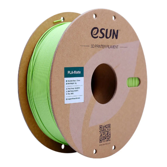 eSun 1.75mm PLA-Matte Filament 1kg Matcha Green - 3D Printing