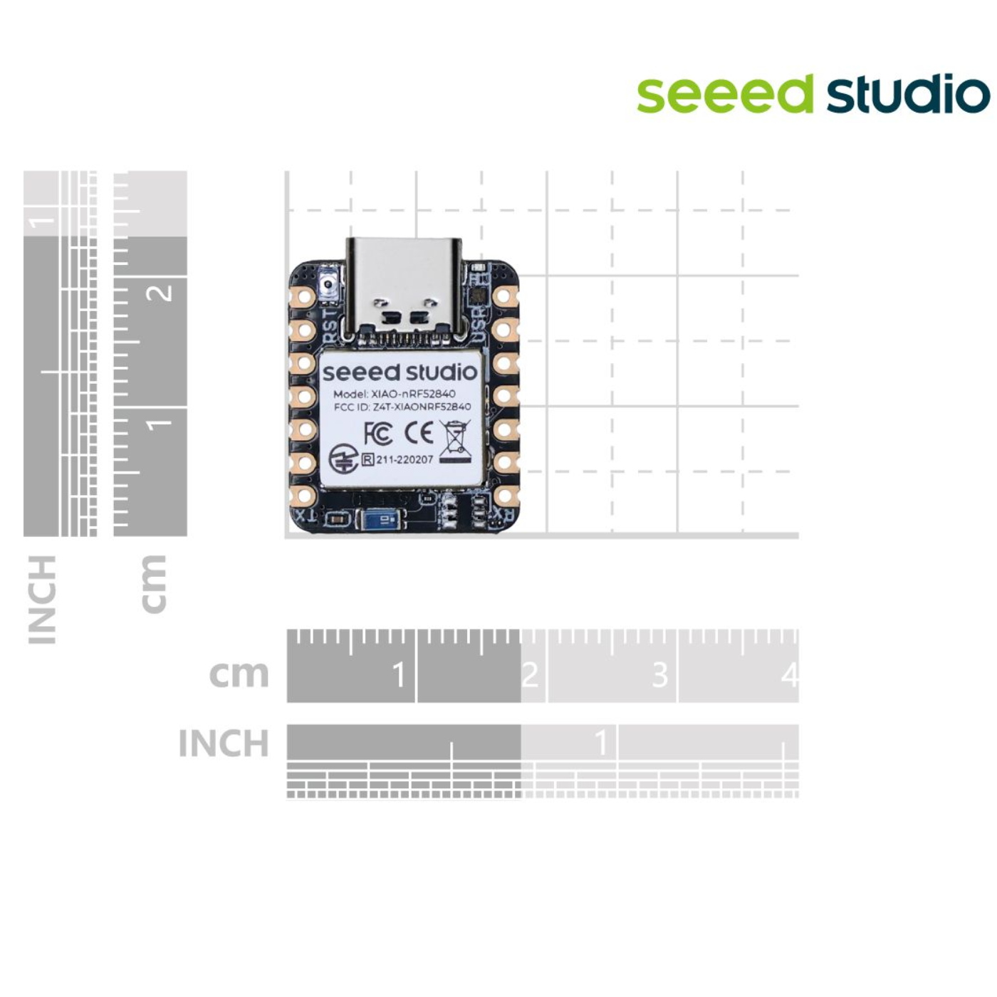 Seeed Studio XIAO nRF52840 Development Board Supports Bluetooth 5.0
