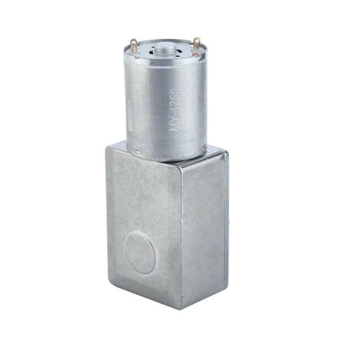 JGY370 DC 12V 210 RPM High Torque Worm Gear Motor - Robotics & Automation