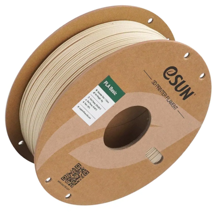 eSun 1.75mm PLA-Basic 3D Printing Filament 1kg Bone White - Buy Online in India