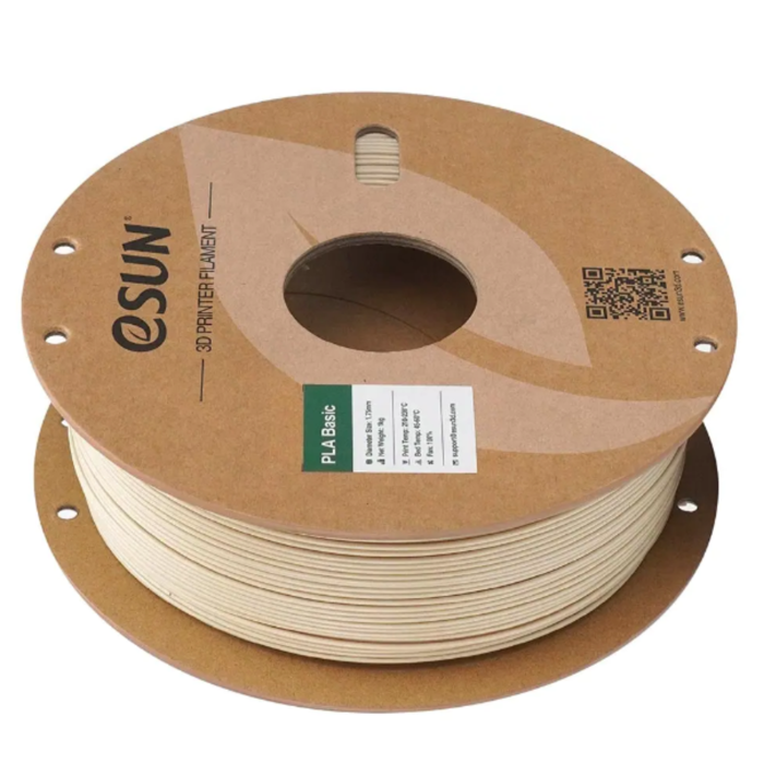 eSun 1.75mm PLA-Basic 3D Printing Filament 1kg Bone White - Buy Online in India