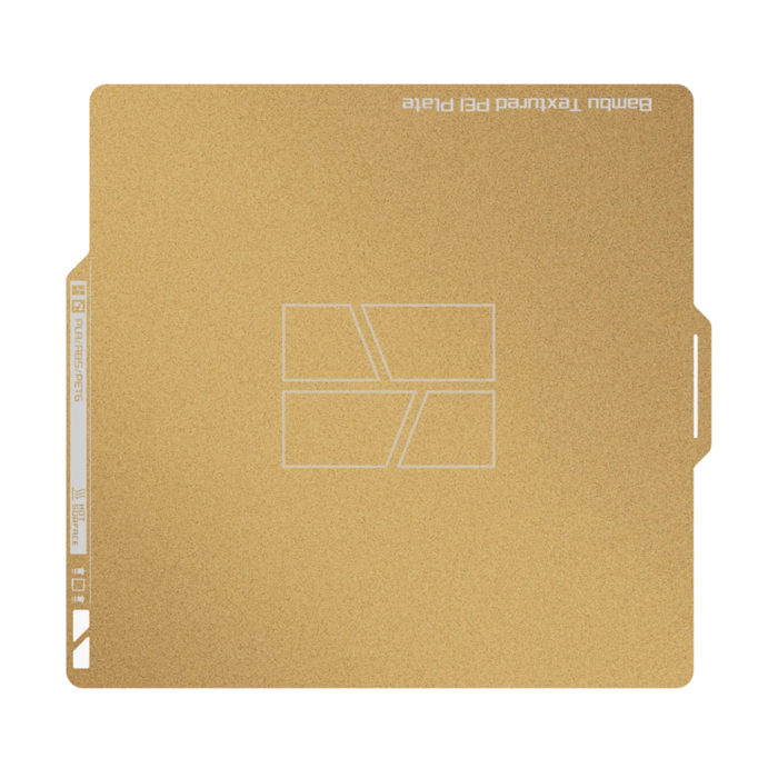 Bambu Lab SES-P-3624 Textured PEI Plate for 3D Printers - High-Temp Filament Compatible