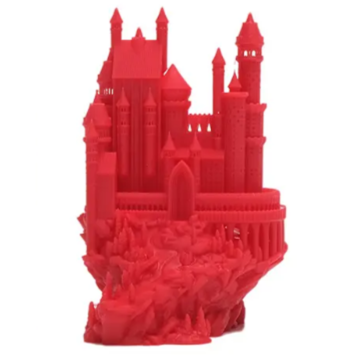 eSun eResin-PLA Pro Red 1kg 3D Printing Resin - High Precision for SLA/DLP Printers