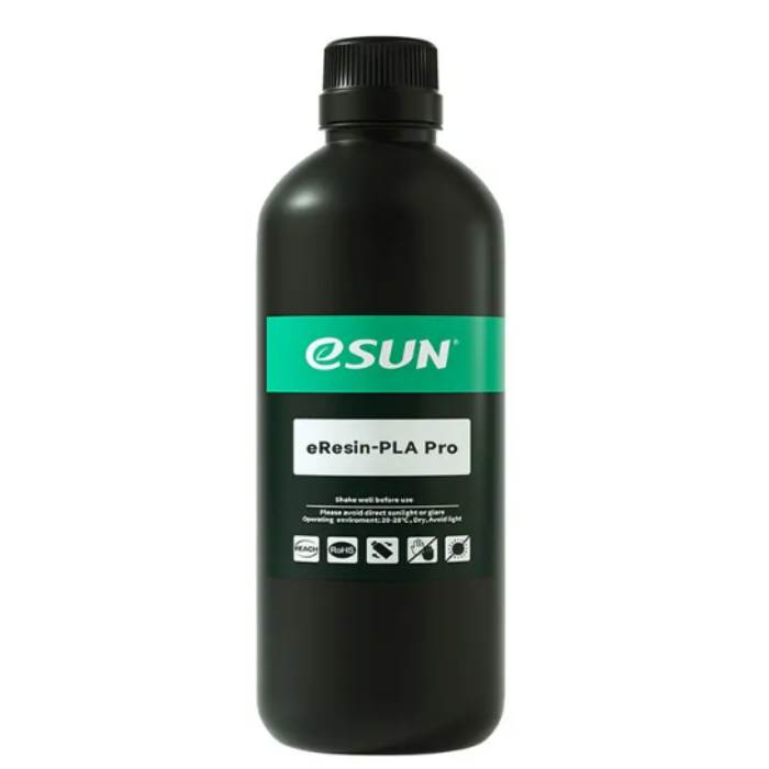 eSun eResin-PLA Pro Red 1kg 3D Printing Resin - High Precision for SLA/DLP Printers