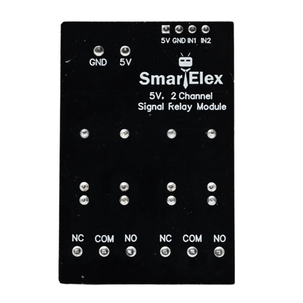 SmartElex 5V 3A 2 Channel Signal Relay Module