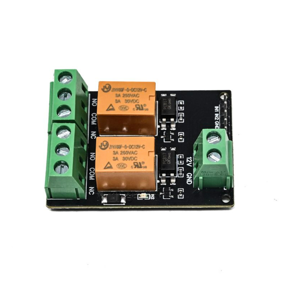 SmartElex 12V 3A 2 Channel Signal Relay Module