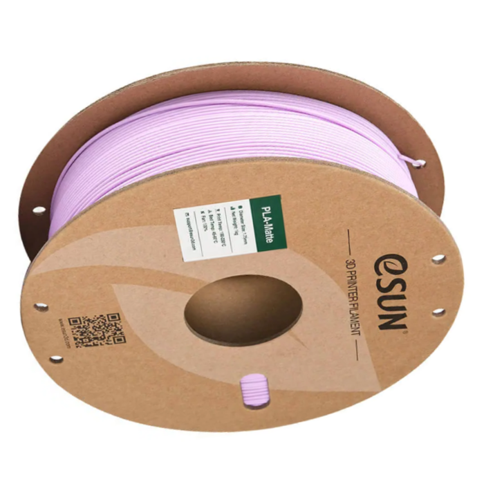 eSun 1.75mm 1kg Roll PLA-Matte Filament Lilac Color - Buy in India