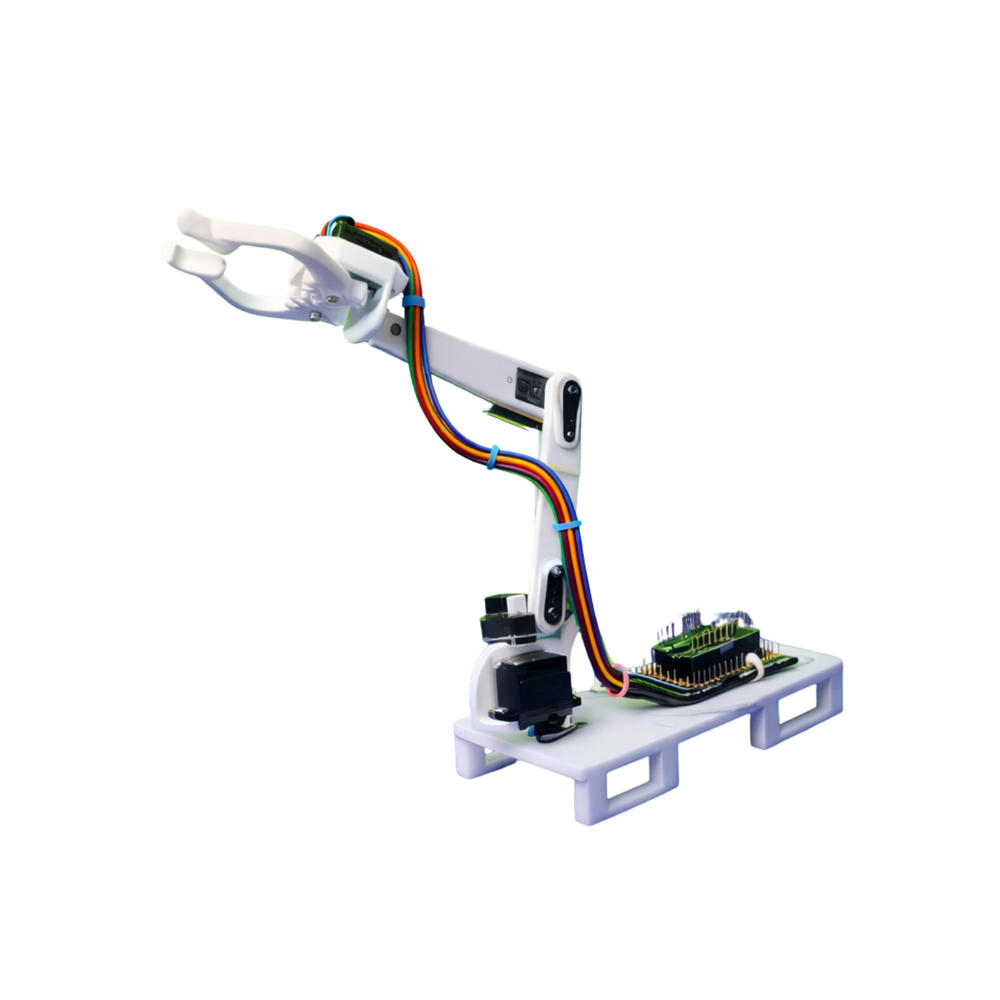 STEM 2-in-1 Robotic Kit Quadruped Dog Robot and 4DOF Robotic Arm