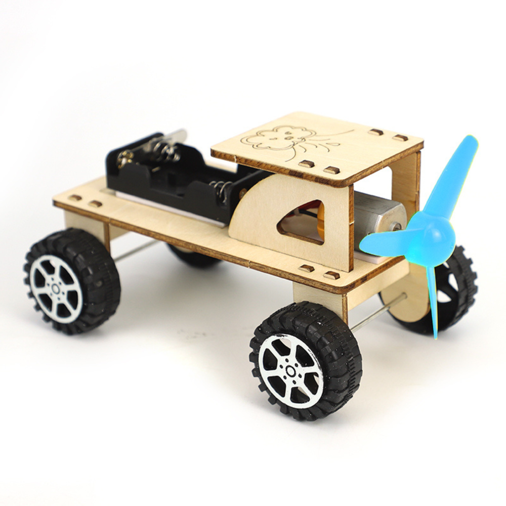 Pludo Wind Rider STEM Kit – Air Pressure Science Kit for Kids 3–5 | Mont –2 Motion & Force Model