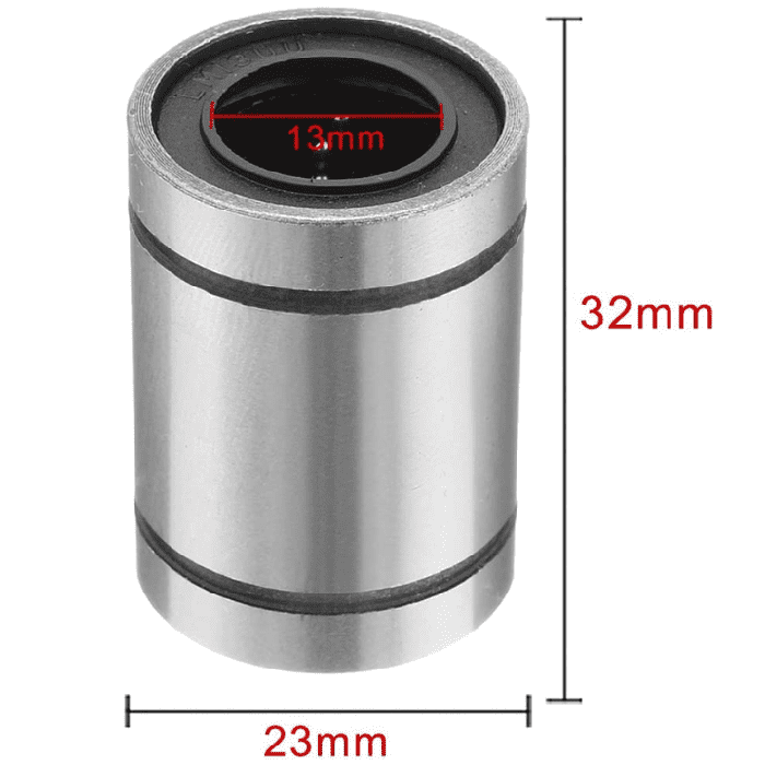 Iotcart LM13UU 13mm Linear Motion Bearing for 3D Printer & CNC - Buy Online in India
