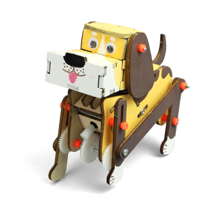 Pludo Robotic Walking Dog - STEM Toy on Motion & Robotics for Ages 8–11 | Grade 3 to 5