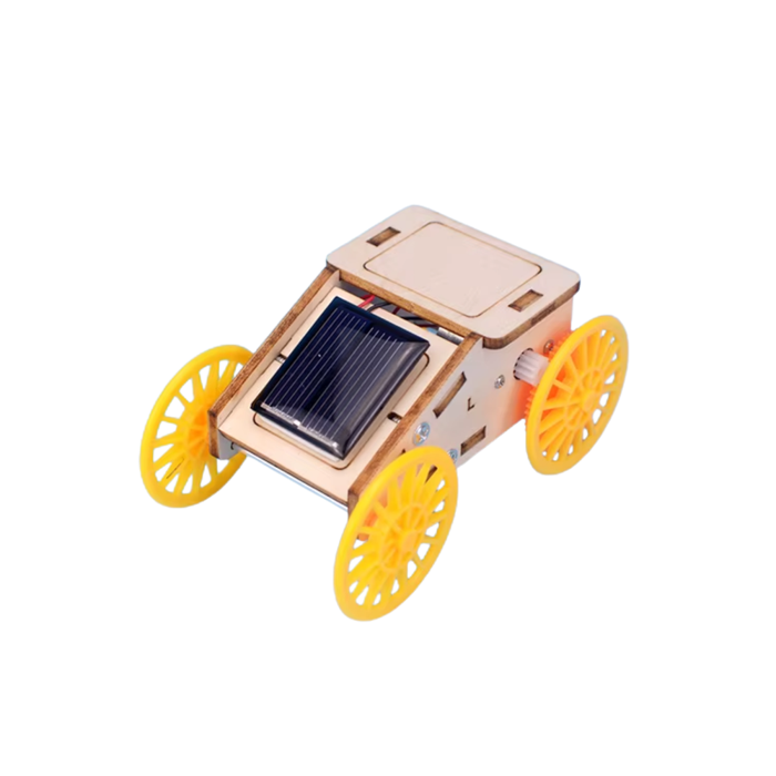 Pludo Solar Racer Car DIY Kit – Build a Light Following Car for Ages 8–11 | Grade 3–5