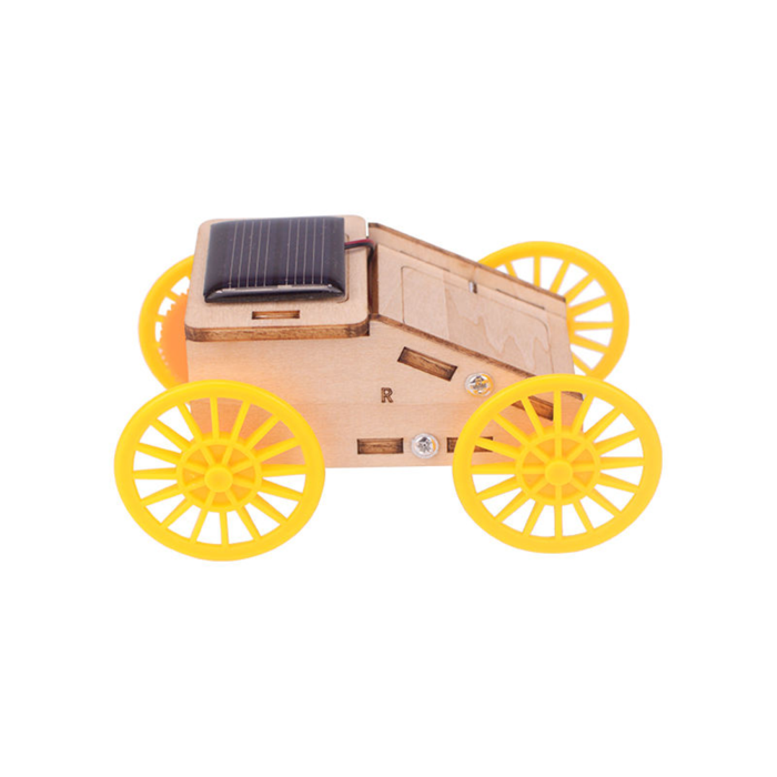 Pludo Solar Racer Car DIY Kit – Build a Light Following Car for Ages 8–11 | Grade 3–5