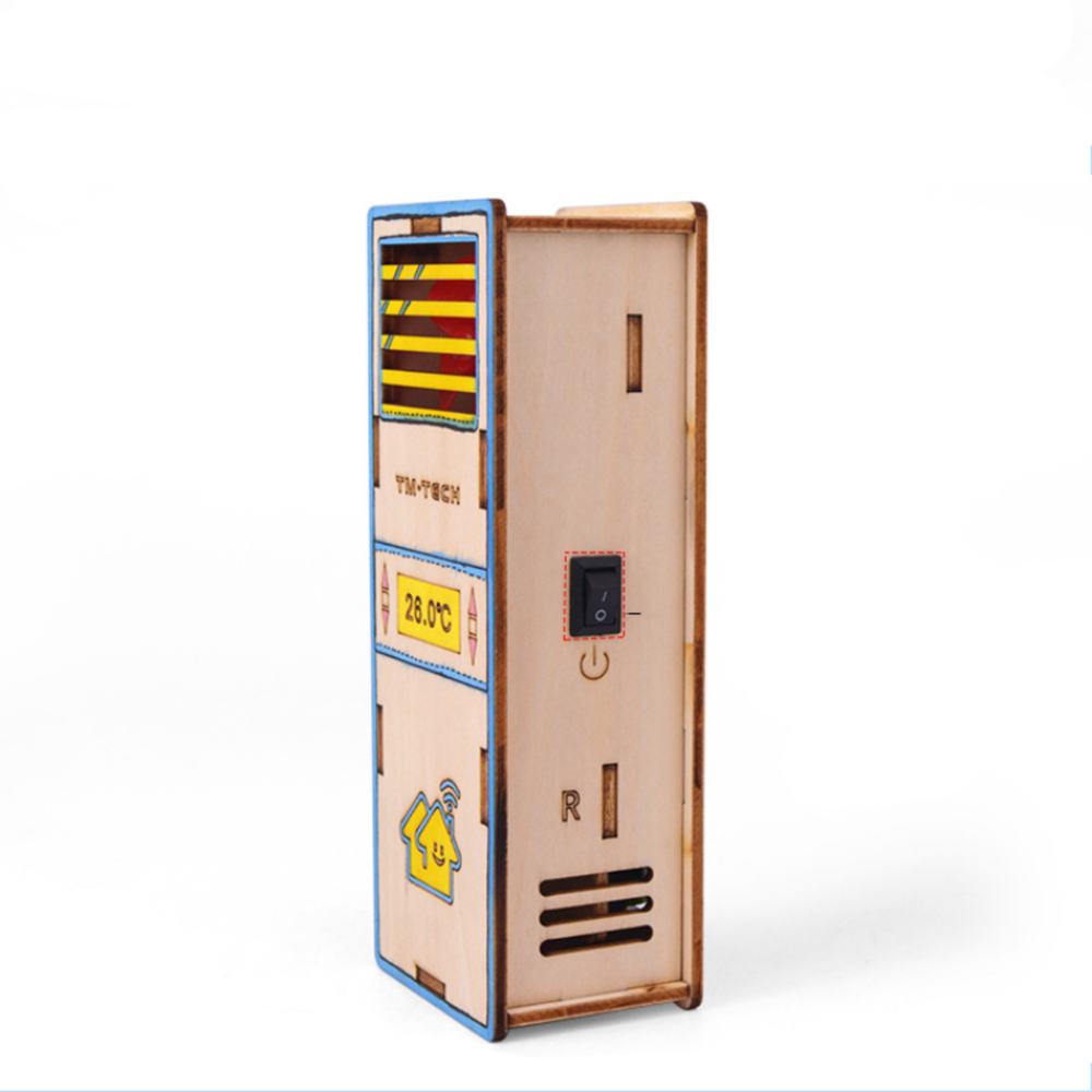 Pludo DIY Air Conditioner STEM Kit – DIY Science Kit for Kids 8–11 | Grade 3–5 Air Conditioning Model