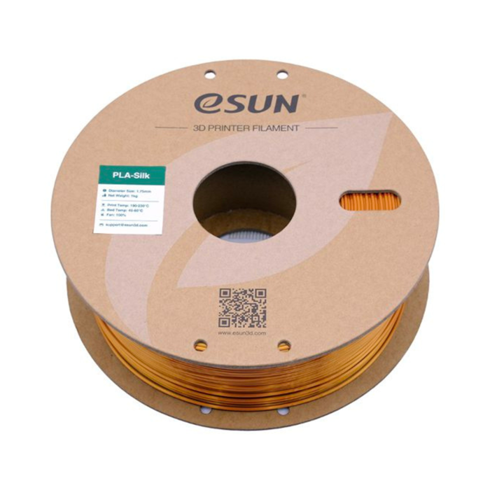 eSun PLA-Silk 1.75mm Filament 1kg Copper Color for 3D Printing - Buy in India