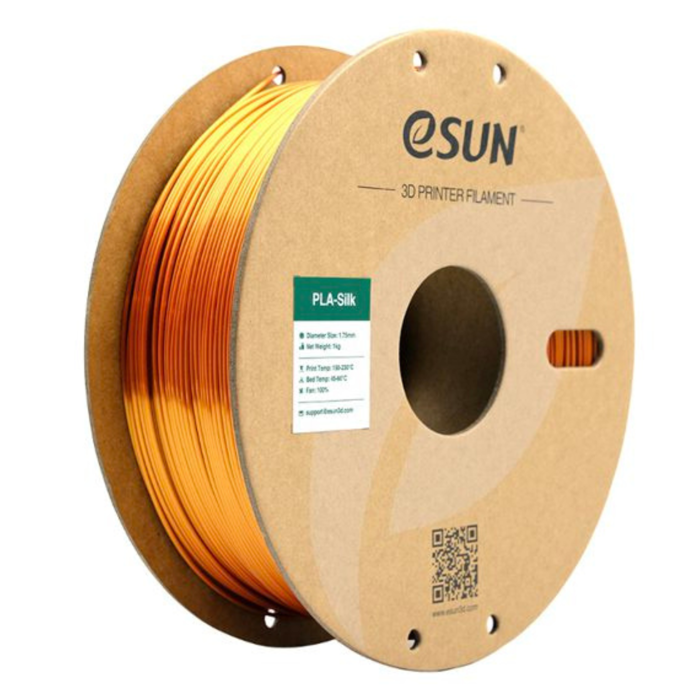 eSun PLA-Silk 1.75mm Filament 1kg Copper Color for 3D Printing - Buy in India