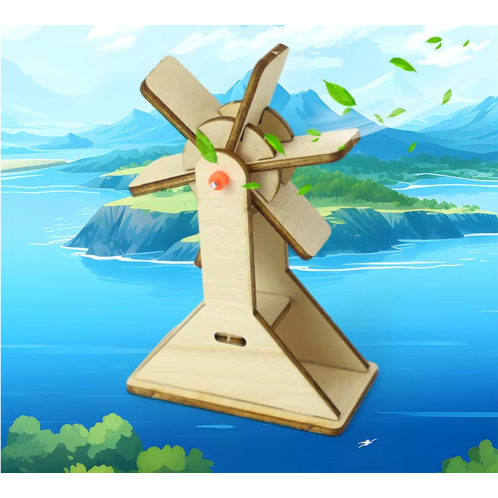 Pludo Water Wheel Hydro Power – DIY STEM Kit for Kids 8–11 | Grade 3–5 Hydroelectric Wheel Project