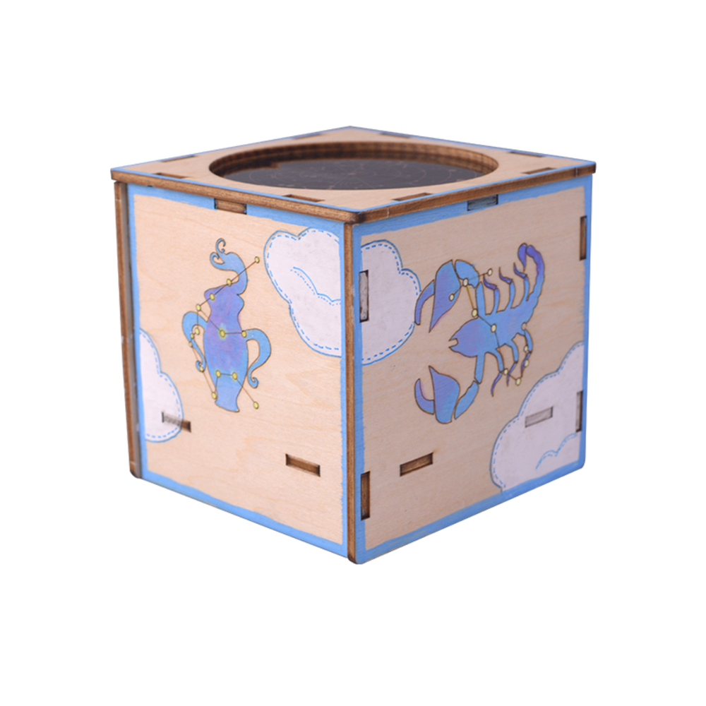 Pludo Mini Planetarium DIY Kit – DIY Science Kit for Kids 8–11 | Grade 3–5 Constellation Learning Toy