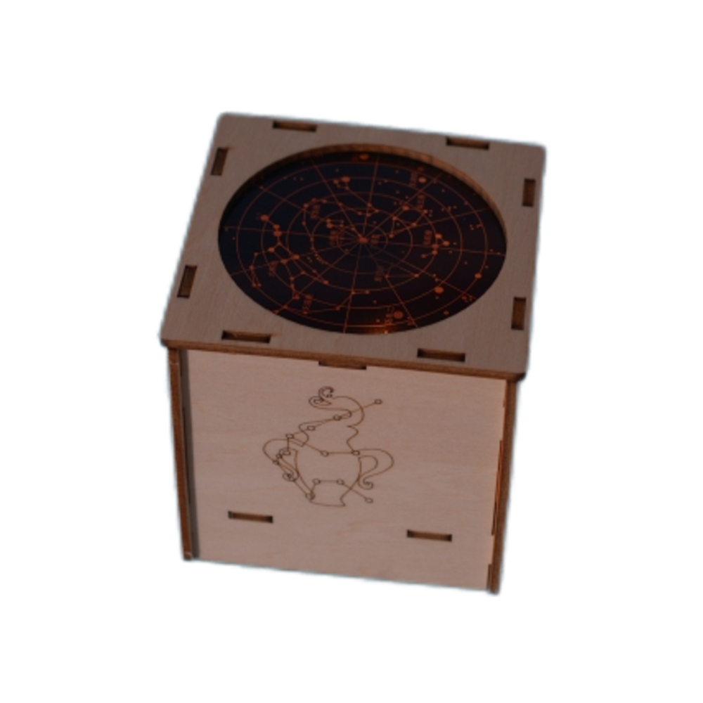 Pludo Mini Planetarium DIY Kit – DIY Science Kit for Kids 8–11 | Grade 3–5 Constellation Learning Toy