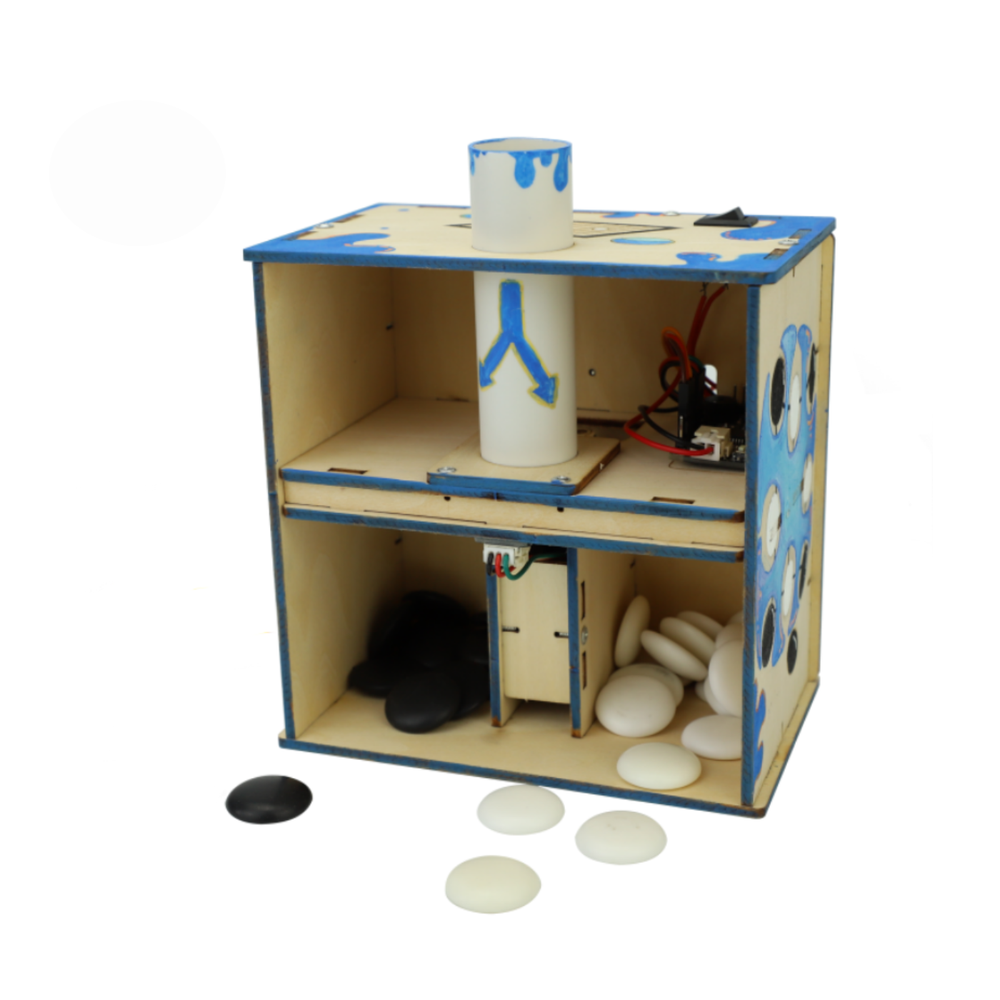 Pludo DIY Kids Auto Sorter Kit – Light Sensing STEM Kit for Ages 8–11 (Grade 3–5)