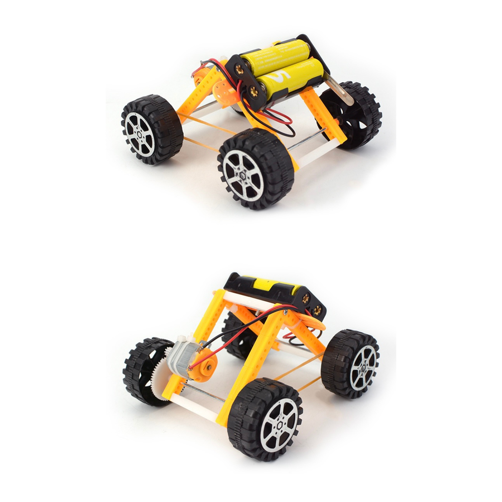 Pludo STEM Kit DIY Rover Builder – Mechanics of Motion DIY Kids Learning Toy for Kids 8–11 | Grade 3–5 Motion & Force Model