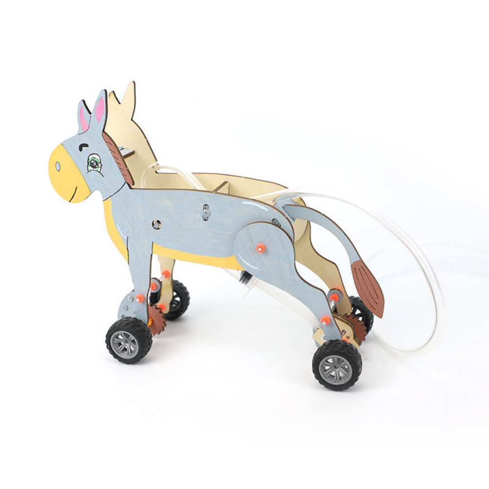 Pludo Pneumatic Donkey Educational Toy STEM Kit – Air Pressure Concept | Ages 8–11 | Grade 3 to 5