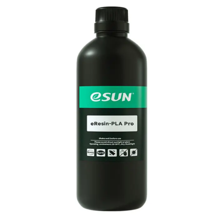 eSun eResin-PLA Pro Yellow 1kg 3D Printer Resin - High Resolution for Dental & Prototyping