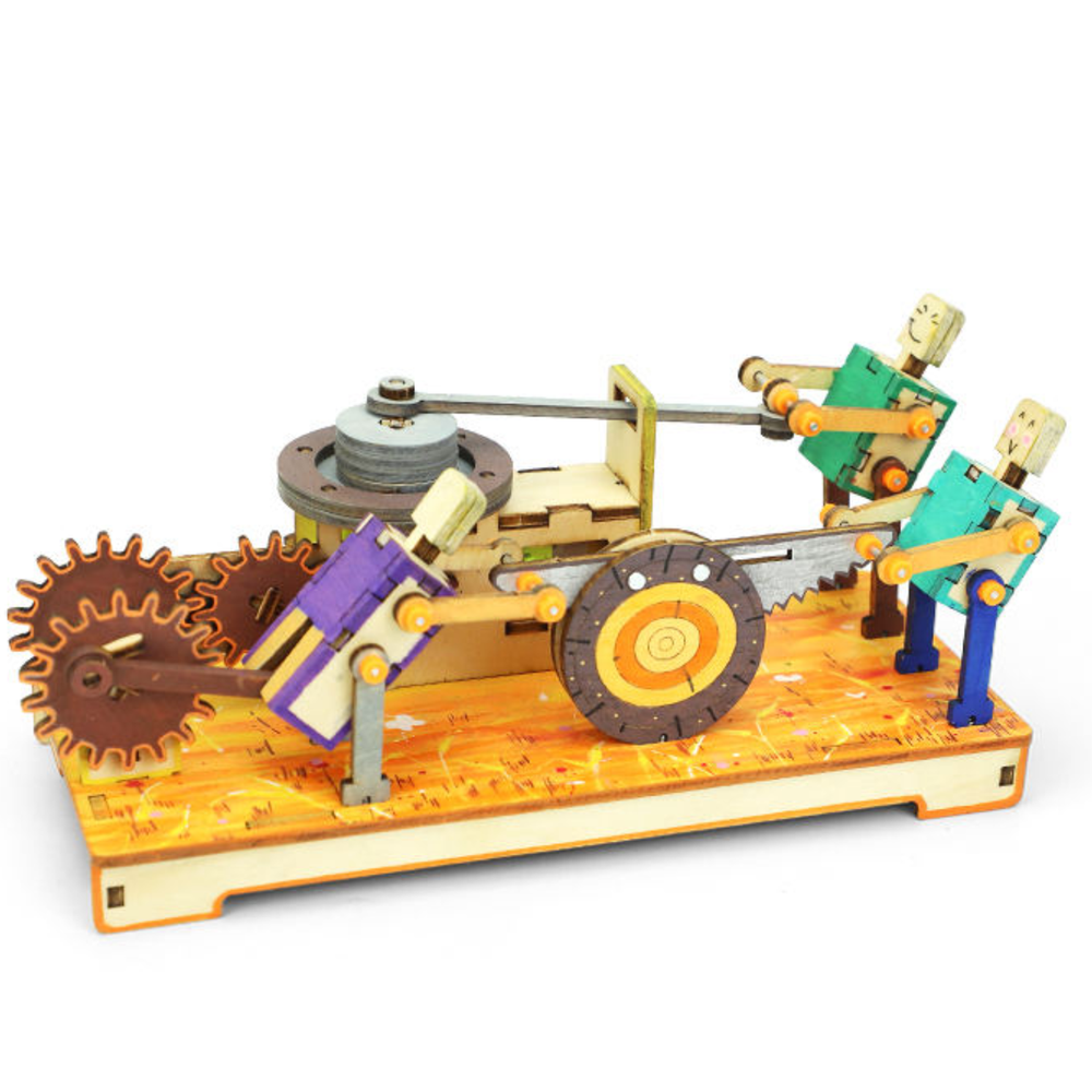 Pludo Sawmill Kit Science Toy – Learn Gears & Motion for Ages 11–14 | Grade 6 to 8