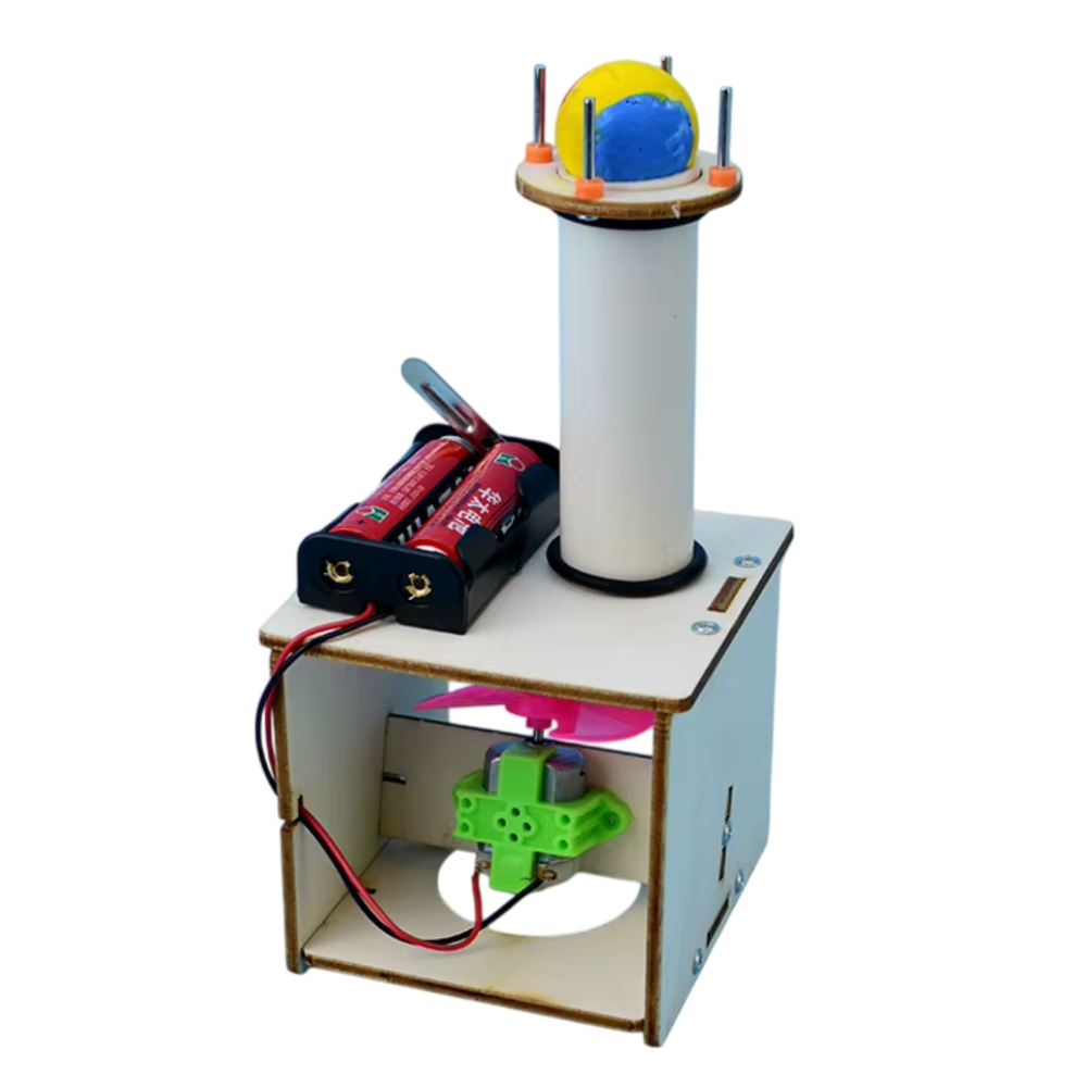 Pludo STEM Air Glide Kit – DIY Science Kit for Kids 11–14 | Grade 6–8 Bernoulli’s Principle Air Levitation Experiment