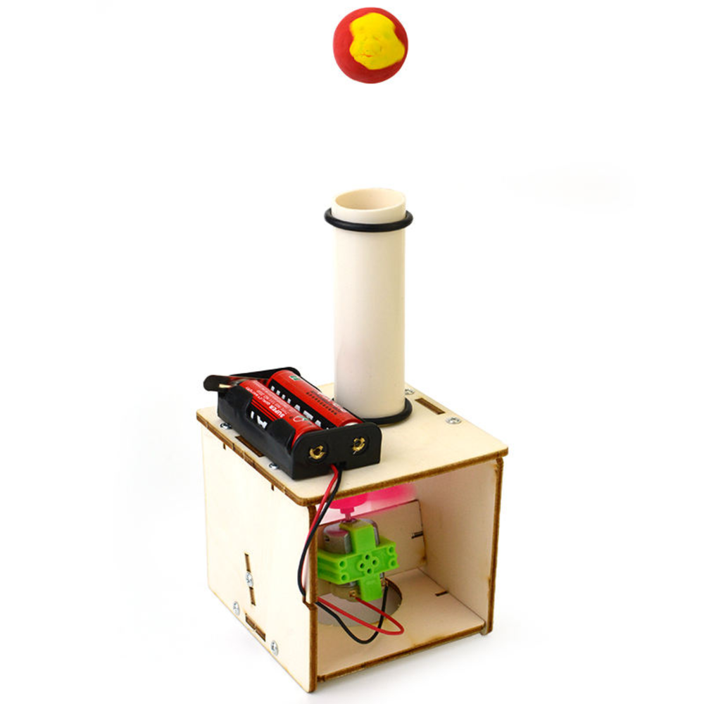 Pludo STEM Air Glide Kit – DIY Science Kit for Kids 11–14 | Grade 6–8 Bernoulli’s Principle Air Levitation Experiment