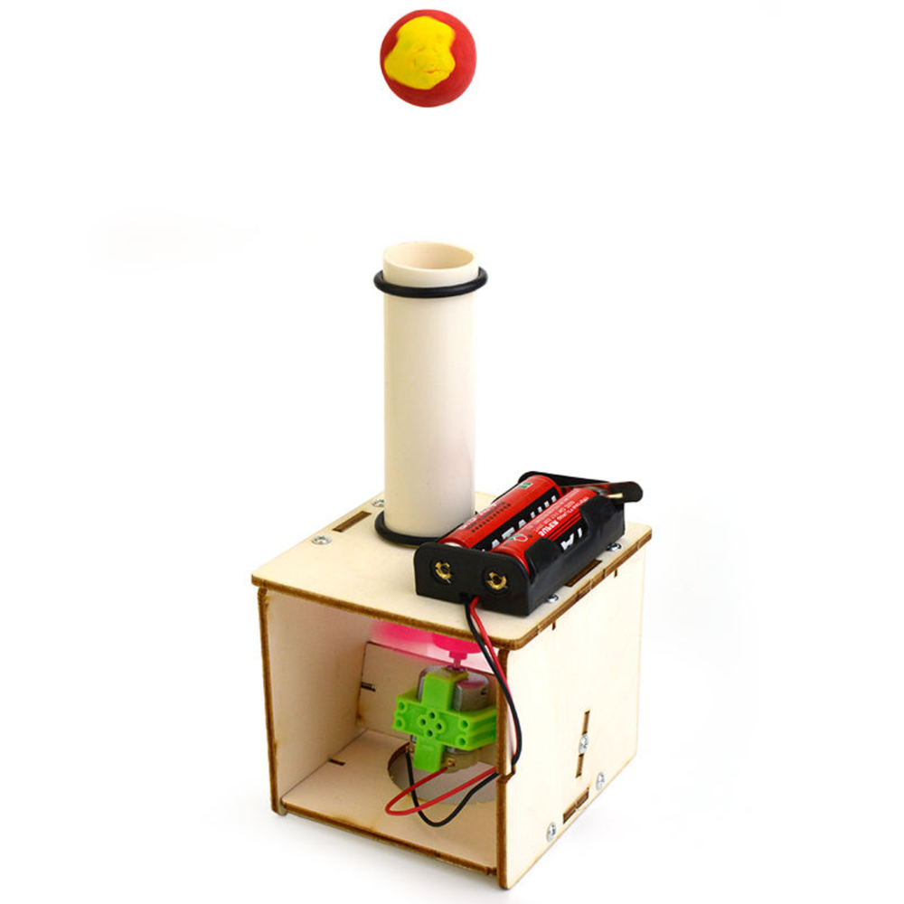 Pludo STEM Air Glide Kit – DIY Science Kit for Kids 11–14 | Grade 6–8 Bernoulli’s Principle Air Levitation Experiment